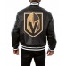 Vegas Golden Knights Varsity Leather Jacket